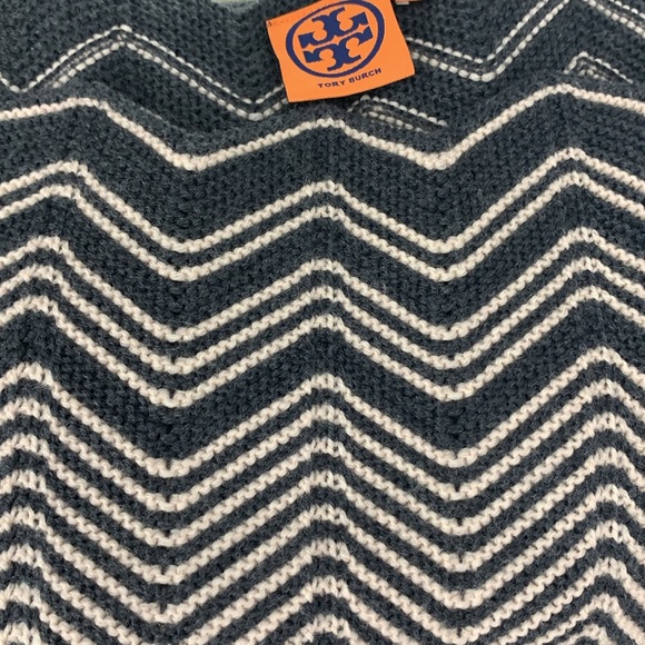 Tory Burch Kent Merino Wool Knit Sweater Dress Size Medium gray - Picture 10 of 10